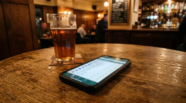 Smartphone displaying a horse racing betting app with live odds and racecard information