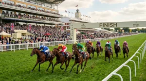 Illustration of the UK horse racing class ladder from Class 7 novice races up to Group 1 elite level
